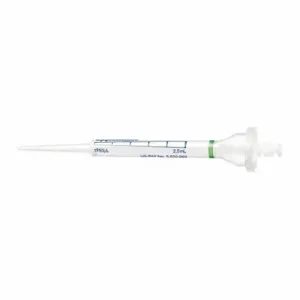 EPPENDORF 0030089448 Pipetter Tips, Filter Tip, Biomedical Grade Plastic, 2.5mL, Green, 100 PK | CP4HRA 26VA94