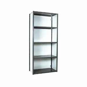 EQUIPTO 673-7S-GY Shelving Unit, 18 Inch Depth x 36 Inch Width x 84 Inch Height, 7 Shelves, Gray, Steel | CM7YCT