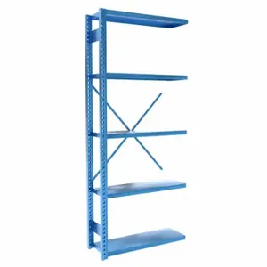 EQUIPTO 661-5A-RB Metal Shelving, Add-On, Heavy-Duty, 36 x 12 Inch SIze | CP4HYF 36G127