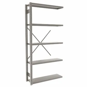 EQUIPTO 661Y5A-PY Metal Shelving, Add-On, Heavy-Duty, 42 Inch x 12 in | CP4HZH 36G114