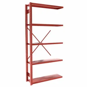 EQUIPTO 661Y5A-RD Metal Shelving, Add-On, Heavy-Duty, 42 Inch x 12 in | CP4HZE 36G116