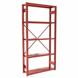 EQUIPTO 661Y5S-RD Metal Shelving, Starter, Heavy-Duty, 42 Inch x 12 in | CP4JBG 36G095