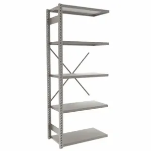 EQUIPTO 663-5A-PY Metal Shelving, Add-On, Heavy-Duty, 36 x 18 Inch Size | CP4HYU 36G122