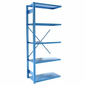 EQUIPTO 663-5A-RB Metal Shelving, Add-On, Heavy-Duty, 36 x 18 Inch Size | CP4HYM 36G123