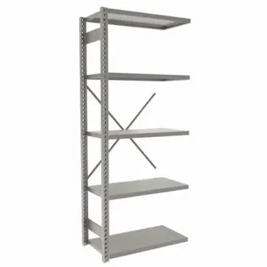 EQUIPTO 663-7A-PY Metal Shelving, Add-On, Heavy-Duty, 36 x 18 Inch Size | CP4HYW 36G102