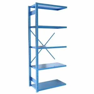 EQUIPTO 663-7A-RB Metal Shelving, Add-On, Heavy-Duty, 36 x 18 Inch Size | CP4HYX 36G103