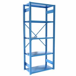 EQUIPTO 663-7S-RB Metal Shelving, Starter, Heavy-Duty, 36 x 18 Inch Size | CP4JAW 36G078