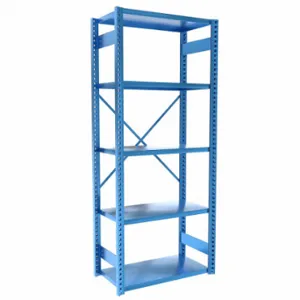 EQUIPTO 663-7S-RB Metal Shelving, Starter, Heavy-Duty, 36 x 18 Inch Size | CP4JAW 36G078