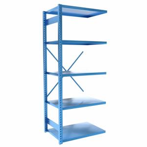 EQUIPTO 665-5A-RB Metal Shelving, Add-On, Heavy-Duty, 36 x 24 Inch Size | CP4HYZ 36G111