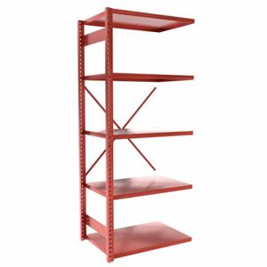 EQUIPTO 665-5A-RD Metal Shelving, Add-On, Heavy-Duty, 36 x 24 Inch Size | CP4HZB 36G112