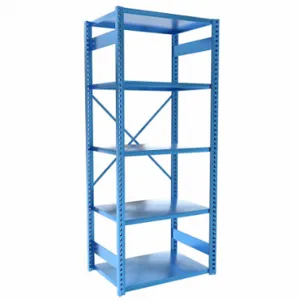 EQUIPTO 665-5S-RB Metal Shelving, Starter, Heavy-Duty, 36 x 24 Inch Size | CP4JBD 36G086