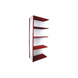 EQUIPTO 673Y5A-RD Metal Shelving, Add-On, Heavy-Duty, 42 Inch x 18 in | CP4HZR 36G047