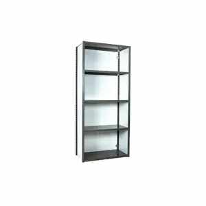 EQUIPTO 671Y5S-GY Metal Shelving, Starter, Heavy-Duty, 42 Inch x 12 in | CP4JBM 36G040