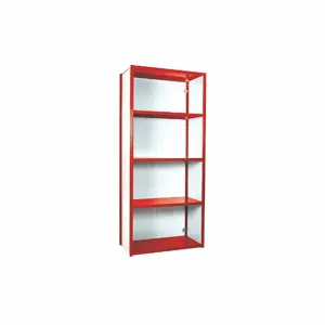 EQUIPTO 673-5S-RD Metal Shelving, Starter, Heavy-Duty, 36 x 18 Inch Size | CP4JAR 36G051