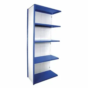 EQUIPTO 671Y5A-RB Metal Shelving, Add-On, Heavy-Duty, 42 Inch x 12 in | CP4HZJ 36G062