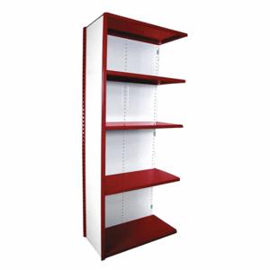 EQUIPTO 671Y5A-RD Metal Shelving, Add-On, Heavy-Duty, 42 Inch x 12 in | CP4HZF 36G063