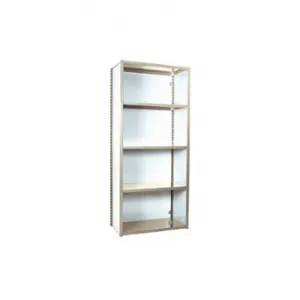 EQUIPTO 673-5S-PY Metal Shelving, Starter, Heavy-Duty, 36 x 18 Inch Size | CP4JAY 36G049