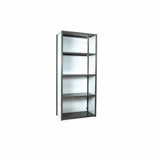 EQUIPTO 673-5S-GY Metal Shelving, Starter, Heavy-Duty, 36 x 18 Inch Size | CP4JAP 36G048