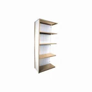 EQUIPTO 673-5A-PY Metal Shelving, Add-On, Heavy-Duty, 36 x 18 Inch Size | CP4HYG 36G089