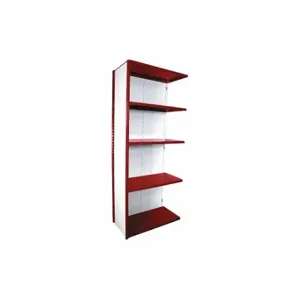 EQUIPTO 671-5A-RD Metal Shelving, Add-On, Heavy-Duty, 36 x 12 Inch SIze | CP4HYD 36G108