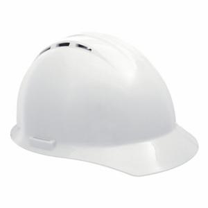ERB SAFETY 19251 Hard Hat, Front Brim Head Protection, ANSI Classification Type 1, Class C, White | CP4JDG 53EA65