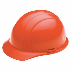 ERB SAFETY 19363 Hard Hat, Front Brim Head Protection, ANSI Classification Type 1, Class E, Orange | CP4JDN 53EA39
