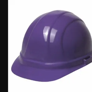 ERB SAFETY 19988 Hard Hat, Front Brim Head Protection, ANSI Classification Type 1, Class E, Purple | CP4JDP 53EA21