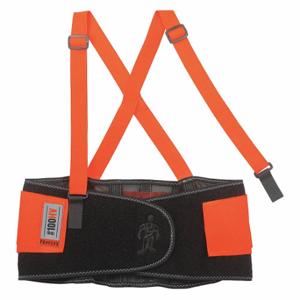 ERGODYNE 100HV Back Support, 4XL Back Support Size, 8 Inch Width, 52-58 Inch Fits Waist Size | CT8AED 35ZA95
