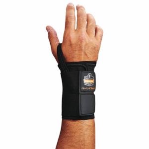 ERGODYNE 4010 Wrist Support, Left, M Ergonomic Support Size, Black | CT8AGE 21VG98