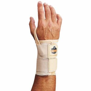 ERGODYNE 4010 Wrist Support, Left, S Ergonomic Support Size, Tan | CT8AGK 21VH06
