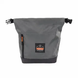 ERGODYNE 5186 Respirator Bag, Bag, Nylon/Polyester, Gray, 13 1/2 Inch Length | CN8WPD 793YY9