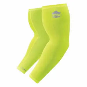 ERGODYNE 6690 Protective Sleeve, Lime, M, 1 Pair | CP4JKJ 55EE53