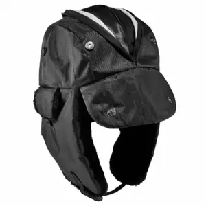 ERGODYNE 6802Z Hard Hat Liner, Nylon, Ears/Head, Buckle, Black, S/M, Buckle, Buckle, Medium Duty | CR3ACX 256WA6