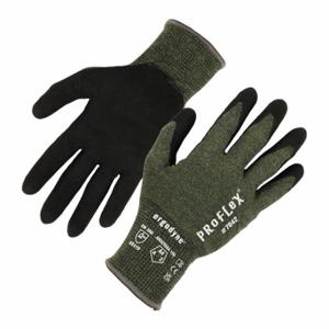 ERGODYNE 7042 Beschichteter Handschuh, L, ANSI-Schnittstufe A4, Handfläche, getaucht, Nitril, sandfarben, 1 Paar | CT8AFM 793NT9