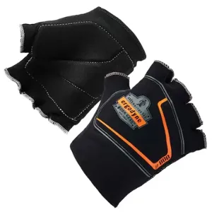 ERGODYNE 800 Black Glove Liners, L, PR | CP4JKF 256TW9