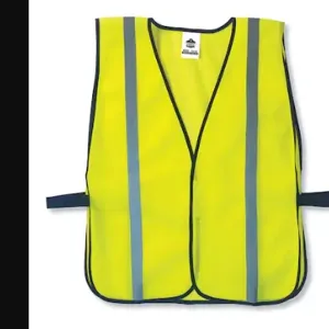 ERGODYNE 8020HL Lime Non-Certified Standard Vest | CP4JKV 256UD8