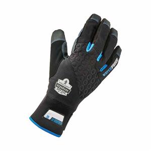 ERGODYNE 818WP Utlty Gloves, Perf Thrml Wtrprf, Blk, XL, PR, 1 PR | CT8AFE 322F21
