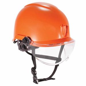 ERGODYNE 8974V Class E SHelmet + Visor, Helmet Head Protection, ANSI Classification Type 1, Class E | CU2ZEY 785U30