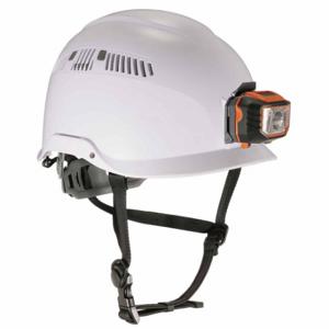 ERGODYNE 8975-LED Class C SHelmet + LED Light, Helmet Head Protection | CU2ZEL 785U22