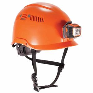 ERGODYNE 8975-LED Helm der Klasse C + LED-Licht, Helmkopfschutz, ANSI-Klassifizierung Typ 1 | CU2ZEM 785U24