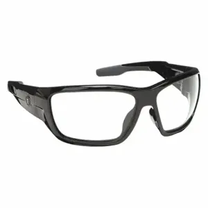 ERGODYNE BALDR Safety Glasses, Polarized, Traditional Frame, Full-Frame, Black, Black, Unisex | CU2ZFG 52VY65