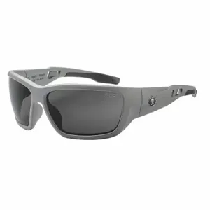 ERGODYNE BALDR-AF Safety Glasses, Polarized, Traditional Frame, Full-Frame, Gray, Gray, Gray | CU2ZGQ 458P37