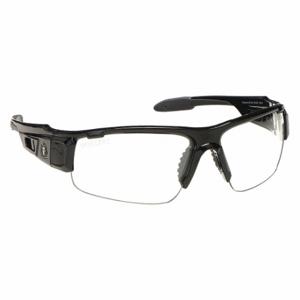ERGODYNE DAGR-AF Safety Glasses, Polarized, Traditional Frame, Half-Frame, Black, Black, Unisex | CU2ZHL 52VY86