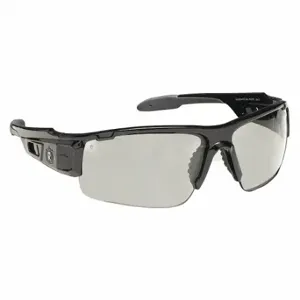 ERGODYNE DAGR-AF Safety Glasses, Polarized, Traditional Frame, Half-Frame, Light Gray, Black | CU2ZJC 52VY88