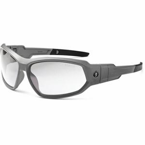 ERGODYNE LOKI Schutzbrille, polarisiert, traditioneller Rahmen, Vollrahmen, grau, grau, Unisex | CU2ZHA 458R31