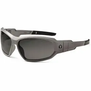 ERGODYNE LOKI-PZ Safety Glasses, Polarized, Traditional Frame, Full-Frame, Gray, Gray, Gray | CU2ZGN 458R34