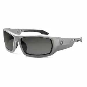 ERGODYNE ODIN Safety Glasses, Polarized, Traditional Frame, Full-Frame, Gray, Gray, Gray | CU2ZGT 42DC55