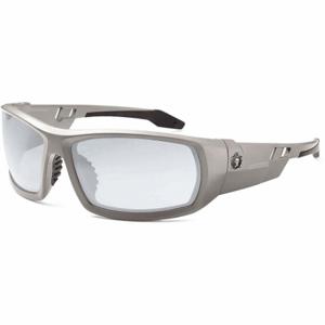 ERGODYNE ODIN Safety Glasses, Polarized, Traditional Frame, Full-Frame, Light Gray, Gray | CU2ZHK 458P67