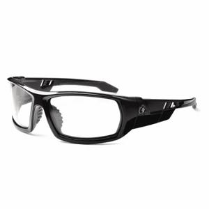 ERGODYNE ODIN Schutzbrille, polarisiert, traditioneller Rahmen, Vollrahmen, Schwarz, Grau, Unisex | CU2ZKC 42DC46