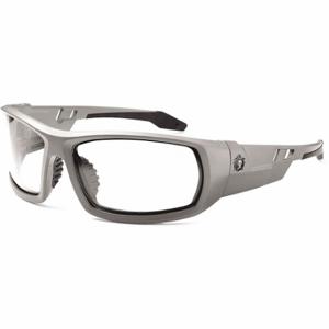 ERGODYNE ODIN Safety Glasses, Polarized, Traditional Frame, Full-Frame, Gray, Gray, Unisex | CU2ZGW 458P63